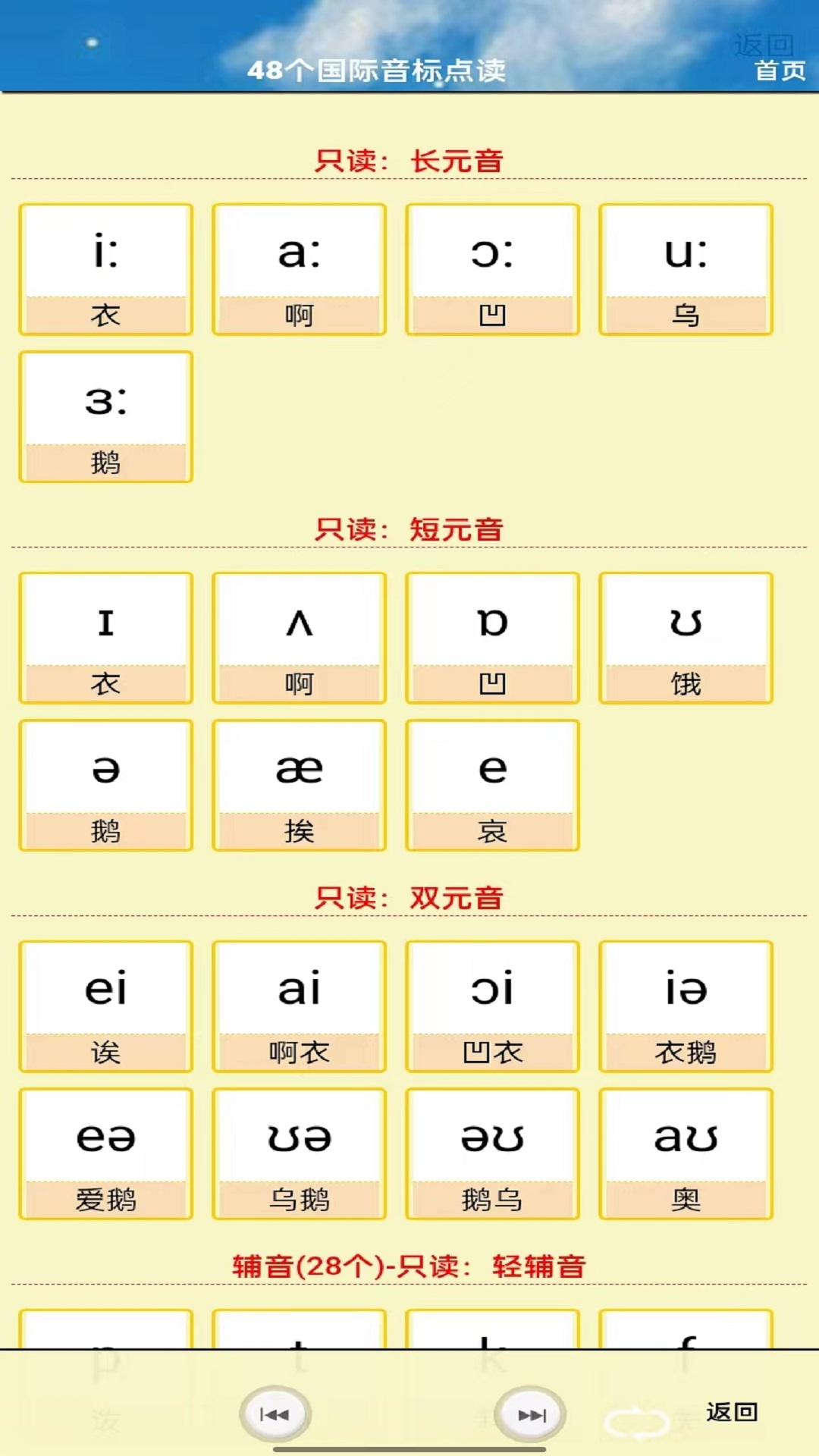 小学三年级英语上册