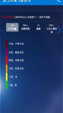 浙江环境气象发布