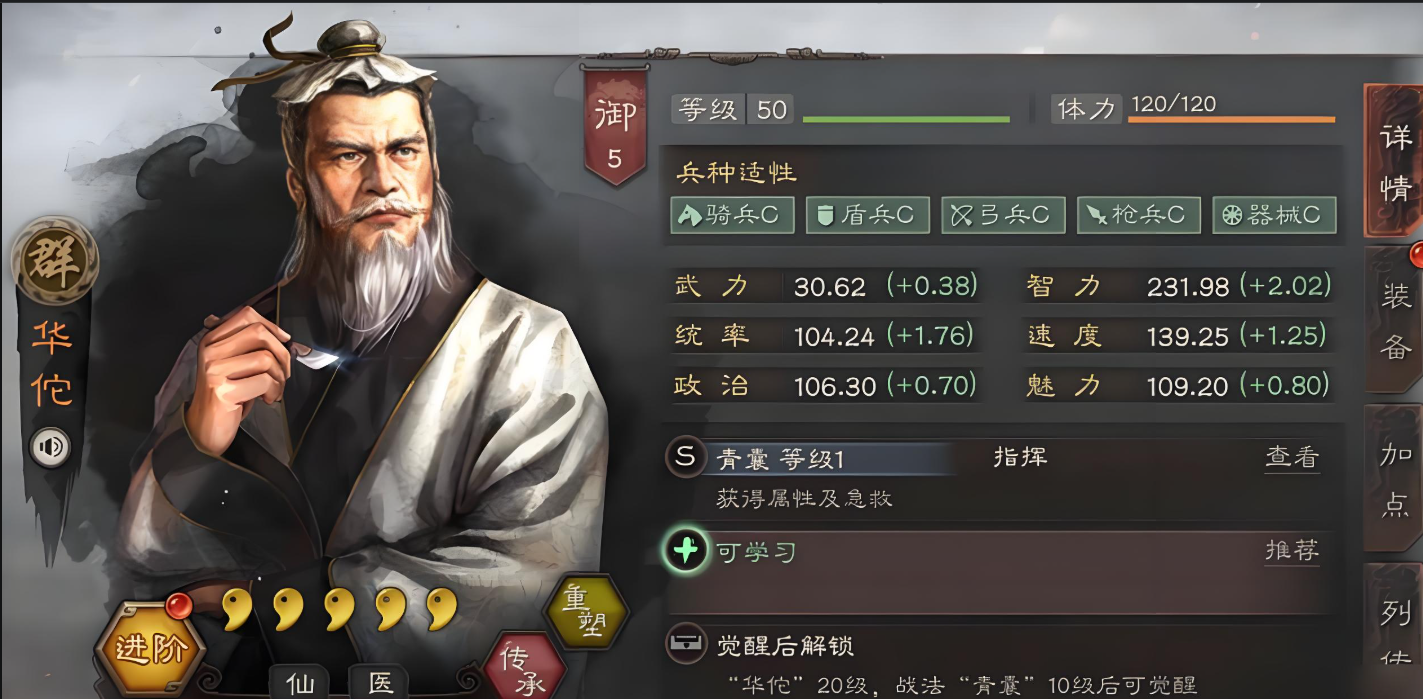 三国志战略版华佗配什么将