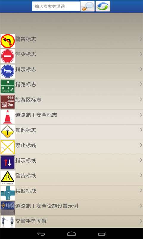 交通标志图片大全