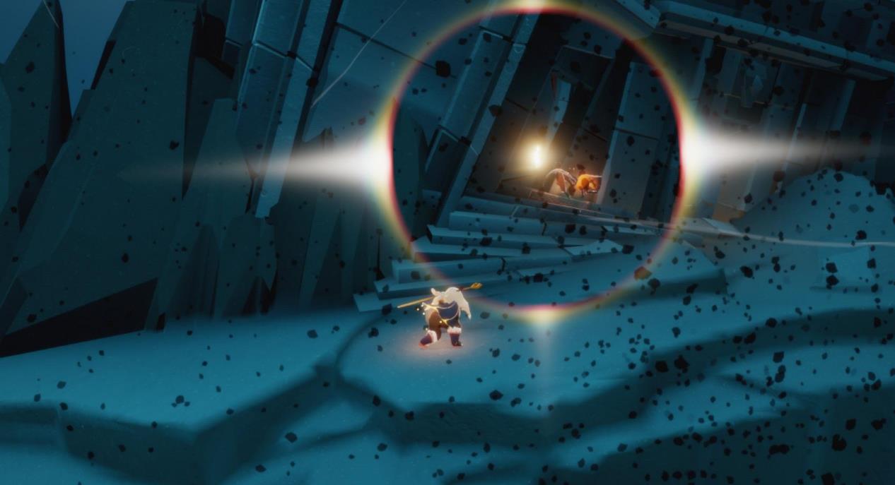 光遇暴风眼怎么飞