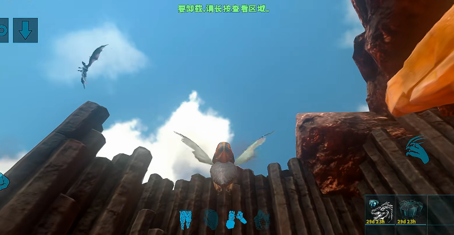 方舟生存进化手游版飞龙谷在哪