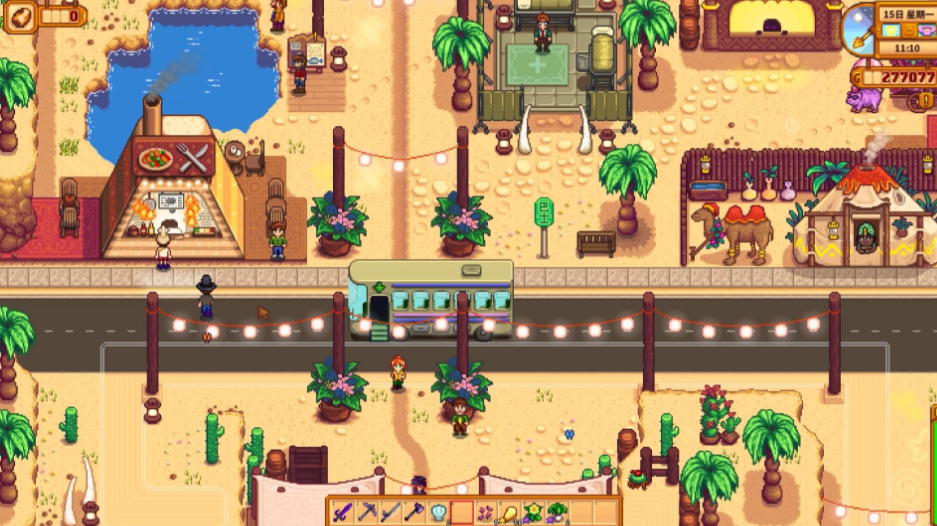 星露谷物语沙漠怎么去比较好