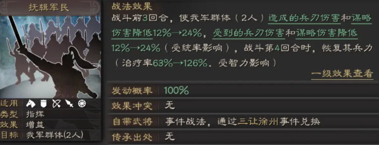 三国志战略版有什么治疗战法