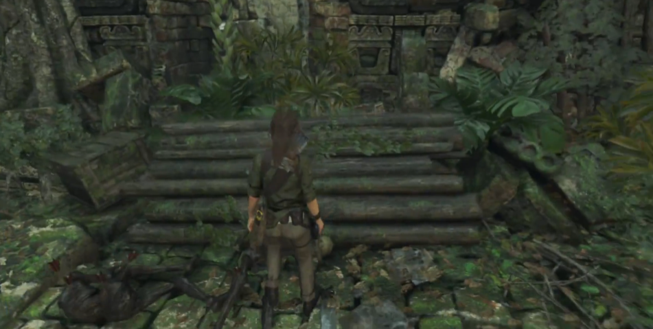 古墓丽影秘鲁丛林古墓怎么进