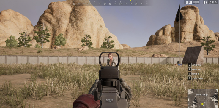 绝地求生怎么用红点